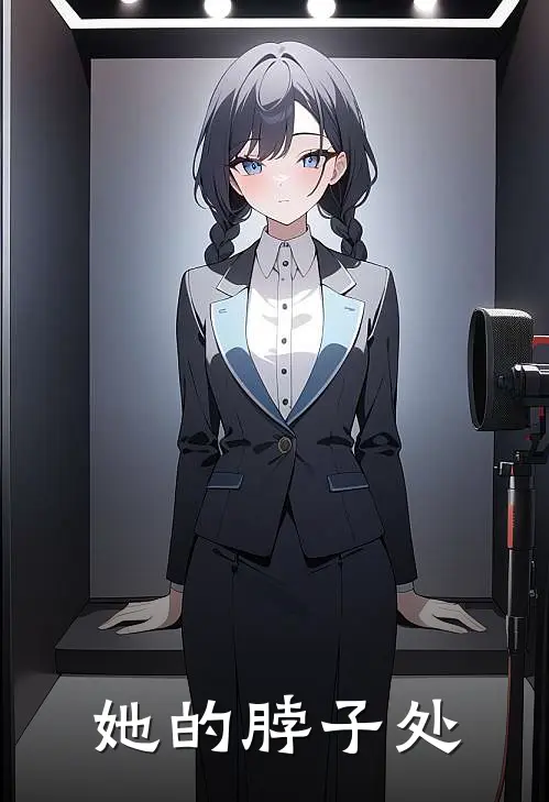 她的脖子处
