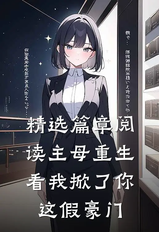 精选篇章阅读主母重生，看我掀了你这假豪门