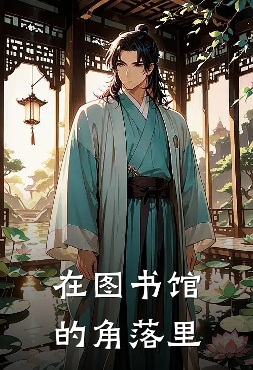 在图书馆的角落里