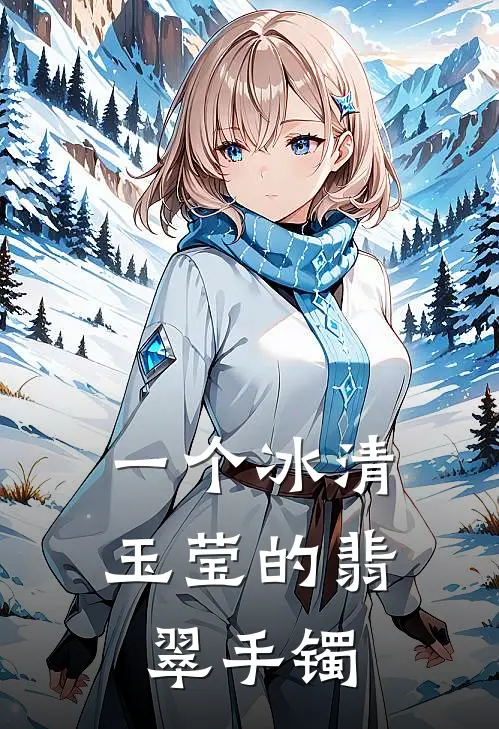 一个冰清玉莹的翡翠手镯