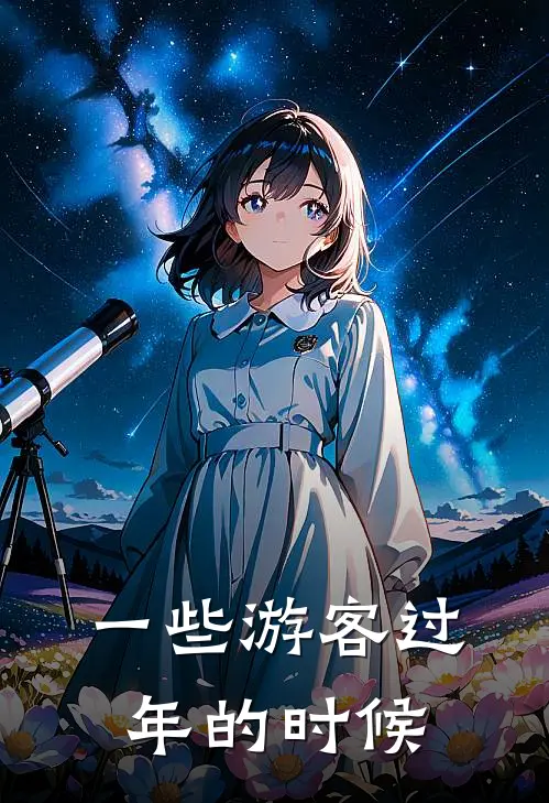 一些游客过年的时候