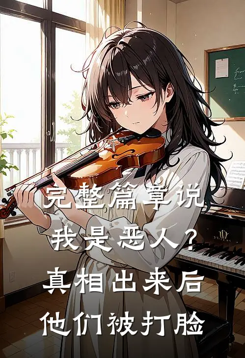 完整篇章说我是恶人？真相出来后他们被打脸