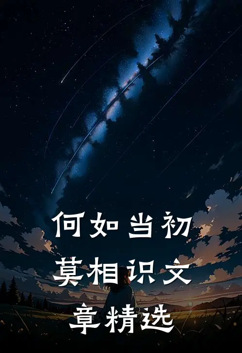 何如当初莫相识文章精选