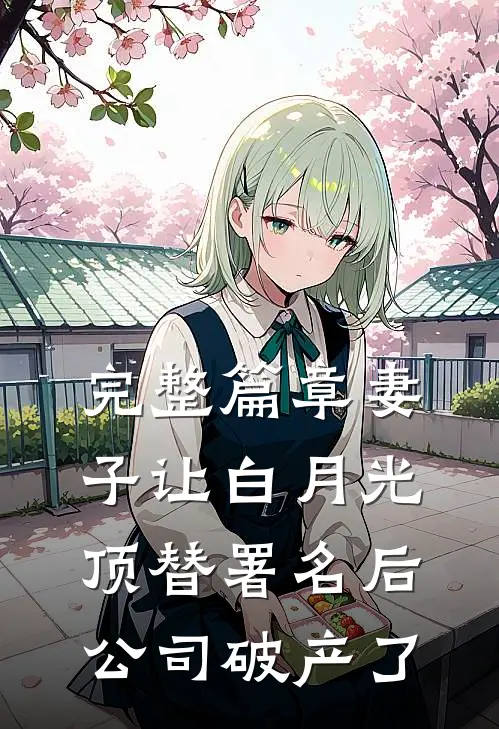 完整篇章妻子让白月光顶替署名后，公司破产了