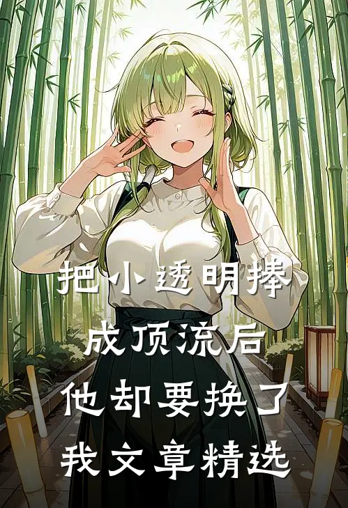 把小透明捧成顶流后，他却要换了我文章精选