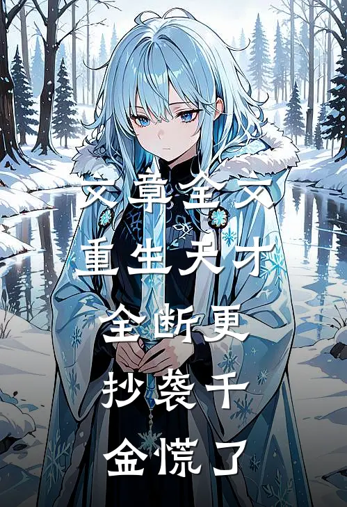 文章全文重生天才全断更，抄袭千金慌了