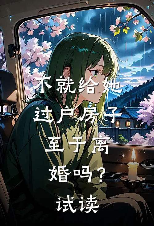 不就给她过户房子，至于离婚吗？试读