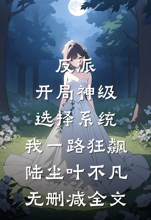 反派：开局神级选择系统，我一路狂飙陆尘叶不凡无删减全文