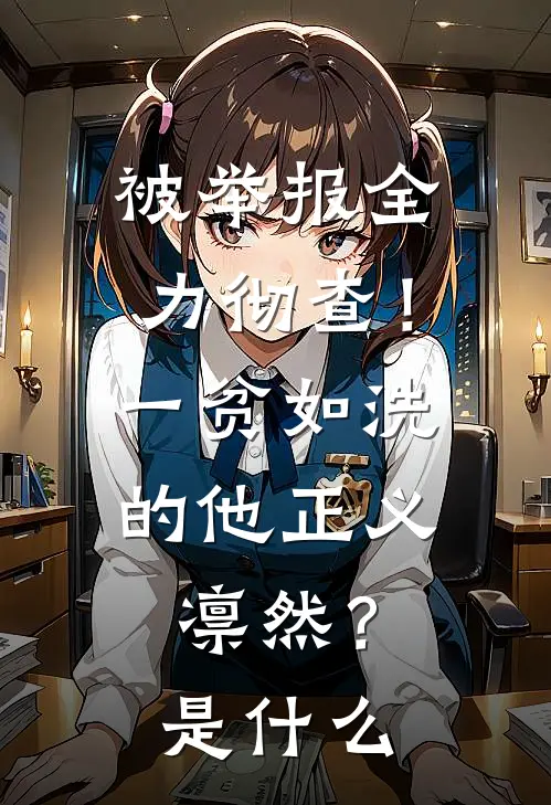 被举报全力彻查！一贫如洗的他正义凛然？是什么