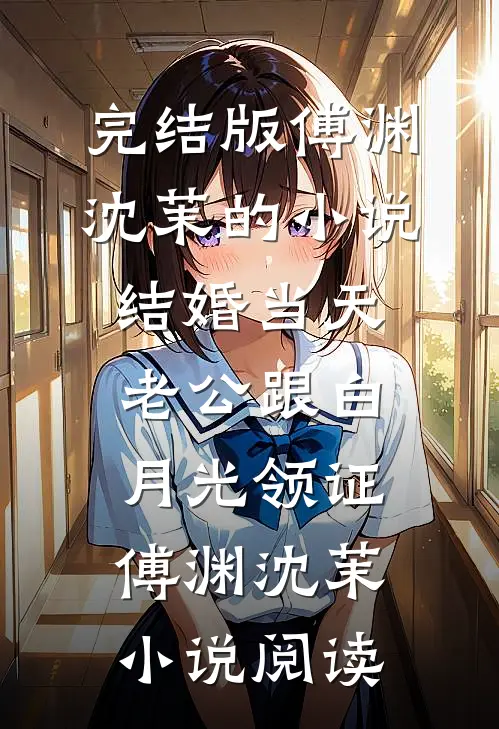 完结版傅渊沈茉的小说结婚当天老公跟白月光领证傅渊沈茉小说阅读