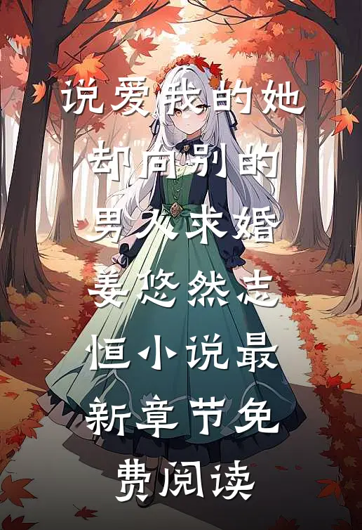 说爱我的她，却向别的男人求婚姜悠然志恒小说最新章节免费阅读