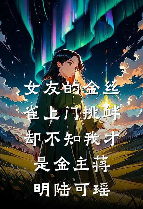 女友的金丝雀上门挑衅，却不知我才是金主蒋明陆可瑶