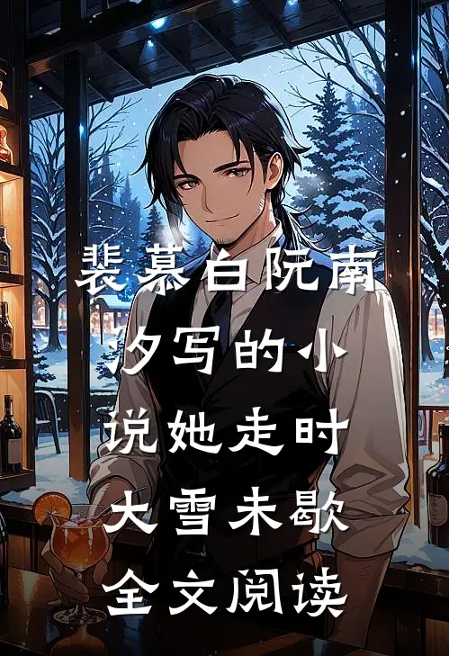 裴慕白阮南汐写的小说她走时大雪未歇全文阅读