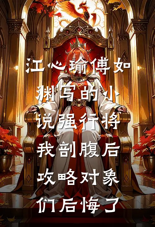 江心瑜傅如渊写的小说强行将我剖腹后，攻略对象们后悔了