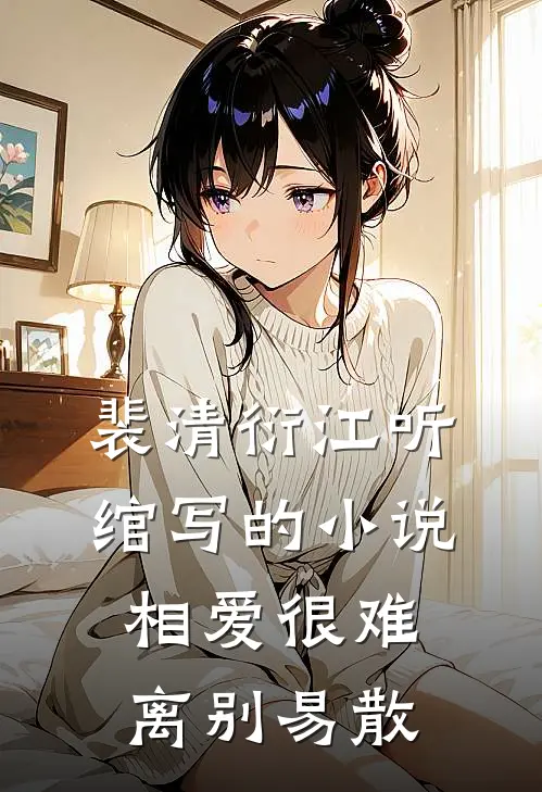 裴清衍江听绾写的小说相爱很难离别易散