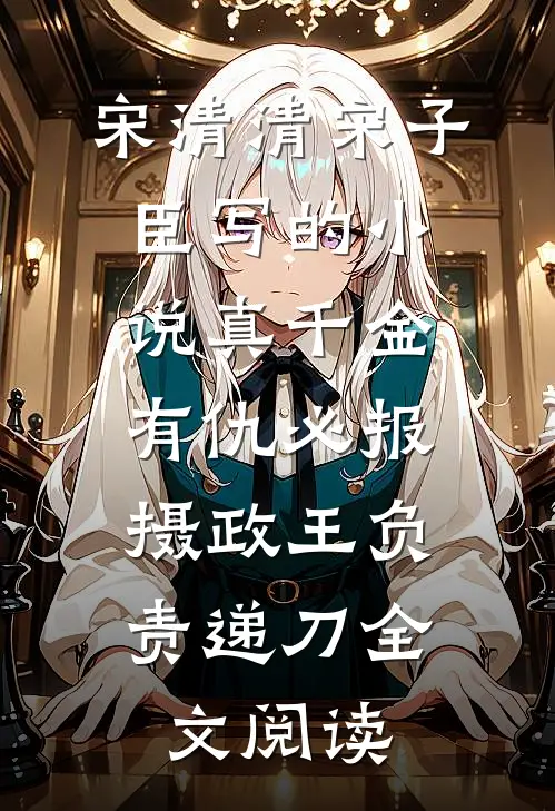 宋清清宋子臣写的小说真千金有仇必报，摄政王负责递刀全文阅读