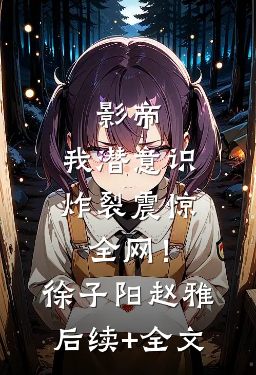 影帝：我潜意识炸裂震惊全网！徐子阳赵雅后续+全文