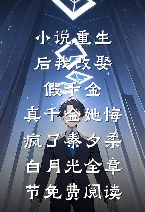 小说重生后我改娶假千金，真千金她悔疯了秦夕柔白月光全章节免费阅读