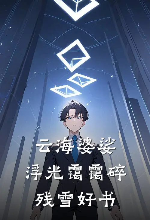 云海婆娑，浮光霭霭碎残雪好书
