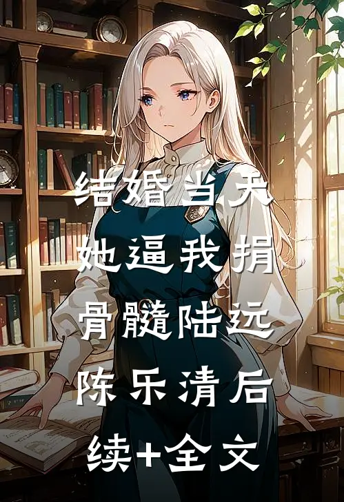 结婚当天，她逼我捐骨髓陆远陈乐清后续+全文