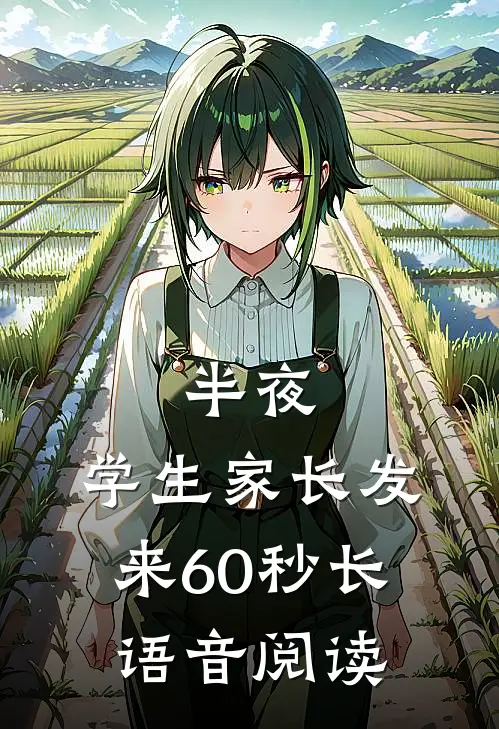 半夜，学生家长发来60秒长语音阅读