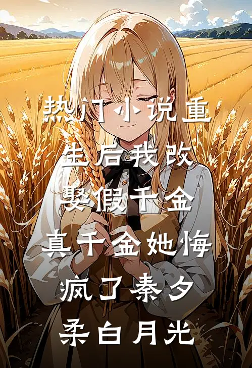 热门小说重生后我改娶假千金，真千金她悔疯了秦夕柔白月光