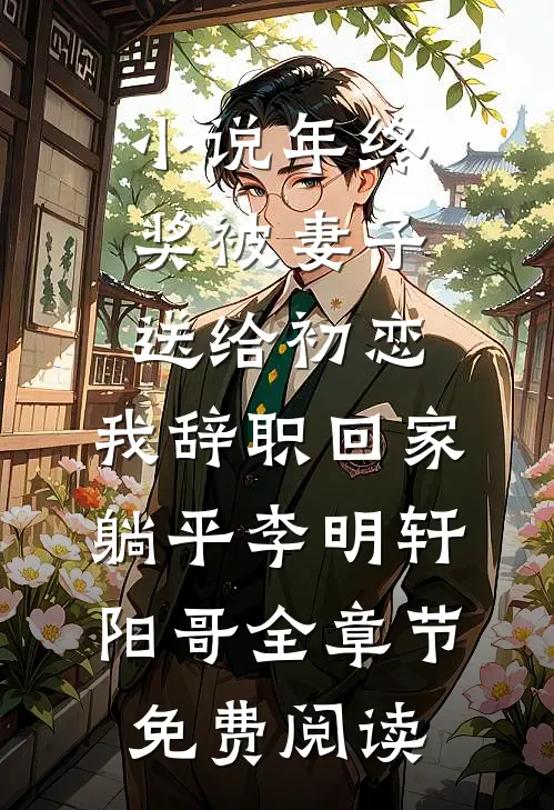 小说年终奖被妻子送给初恋，我辞职回家躺平李明轩阳哥全章节免费阅读