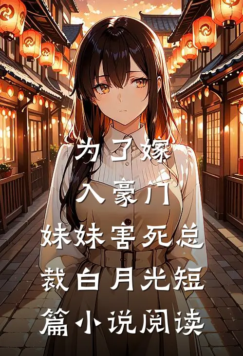 为了嫁入豪门，妹妹害死总裁白月光短篇小说阅读