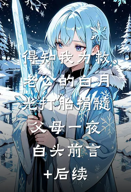 得知我为救老公的白月光打胎捐髓，父母一夜白头前言+后续