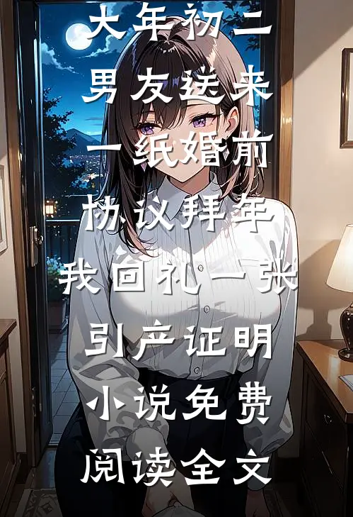 大年初二男友送来一纸婚前协议拜年，我回礼一张引产证明小说免费阅读全文