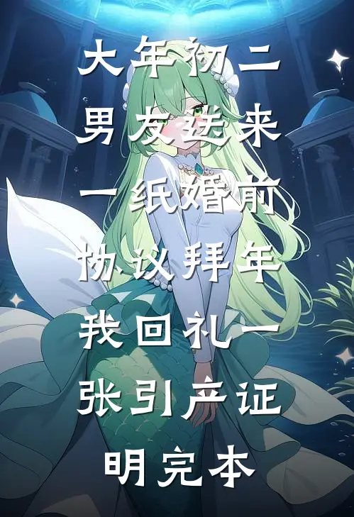 大年初二男友送来一纸婚前协议拜年，我回礼一张引产证明完本