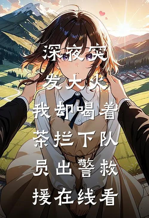 深夜突发大火，我却喝着茶拦下队员出警救援在线看