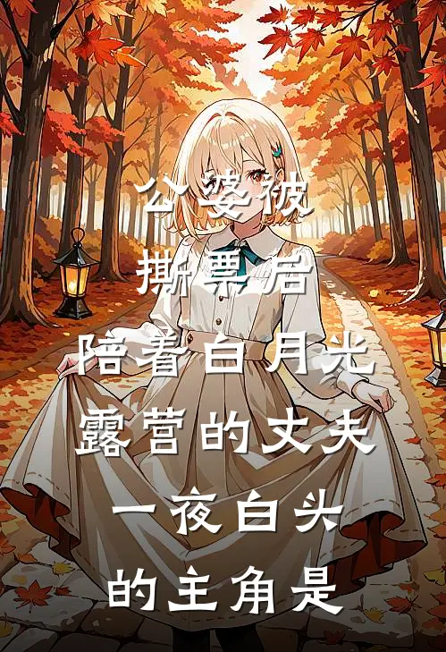 公婆被撕票后，陪着白月光露营的丈夫一夜白头的主角是