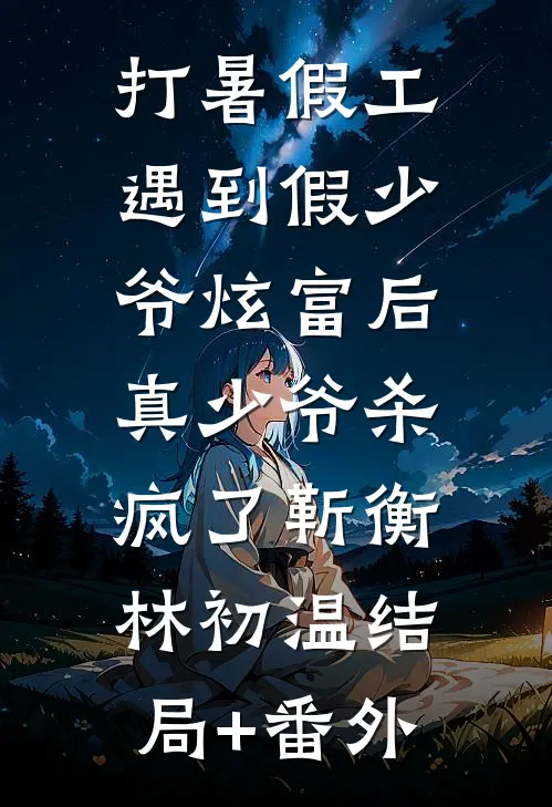 打暑假工遇到假少爷炫富后，真少爷杀疯了靳衡林初温结局+番外