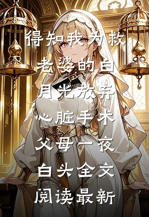得知我为救老婆的白月光放弃心脏手术，父母一夜白头全文阅读最新