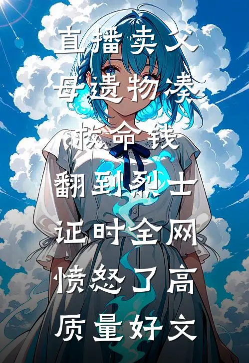 直播卖父母遗物凑救命钱，翻到烈士证时全网愤怒了高质量好文