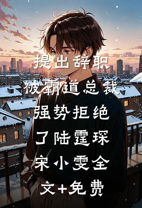 提出辞职，被霸道总裁强势拒绝了陆霆琛宋小雯全文+免费