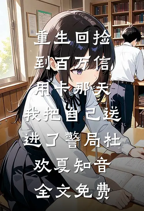 重生回捡到百万信用卡那天，我把自己送进了警局杜欢夏知音全文免费