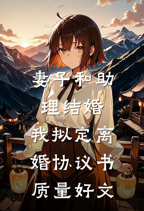 妻子和助理结婚，我拟定离婚协议书质量好文