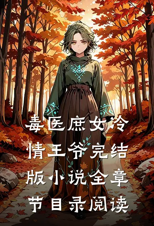 毒医庶女冷情王爷完结版小说全章节目录阅读