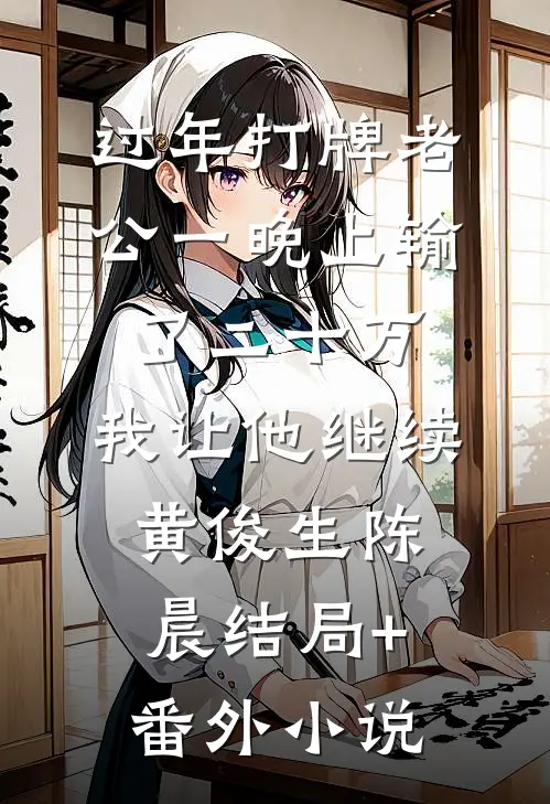 过年打牌老公一晚上输了二十万，我让他继续黄俊生陈晨结局+番外小说