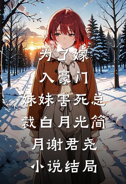 为了嫁入豪门，妹妹害死总裁白月光简月谢君尧小说结局