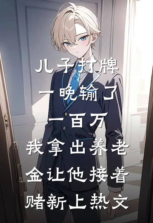 儿子打牌一晚输了一百万，我拿出养老金让他接着赌新上热文