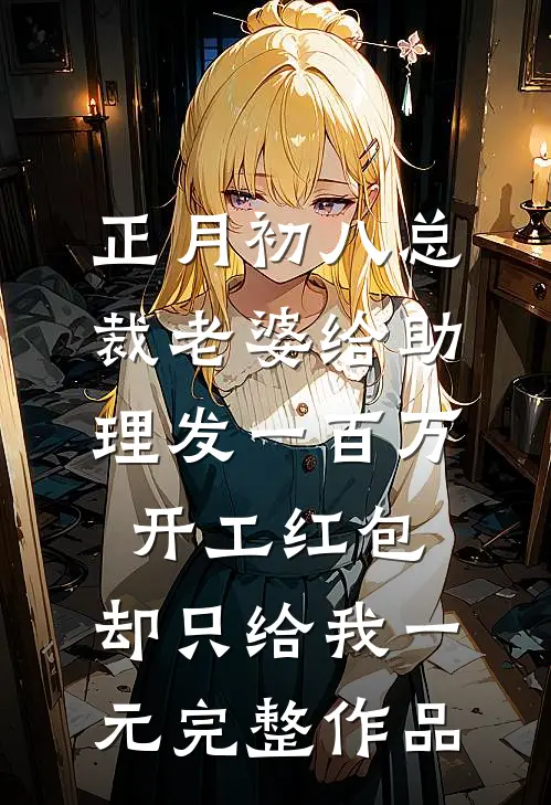 正月初八总裁老婆给助理发一百万开工红包，却只给我一元完整作品