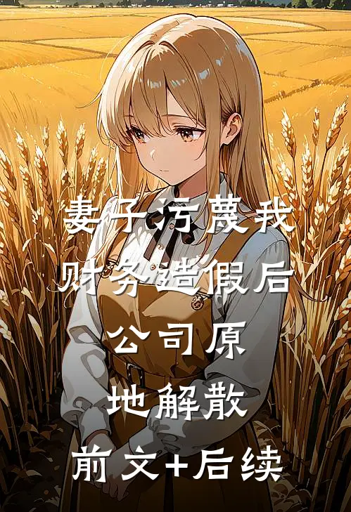 妻子污蔑我财务造假后，公司原地解散:前文+后续