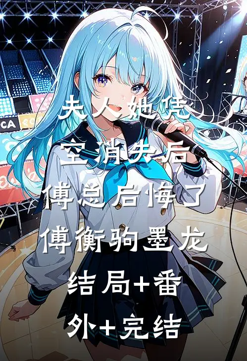 夫人她凭空消失后，傅总后悔了傅衡驹墨龙:结局+番外+完结
