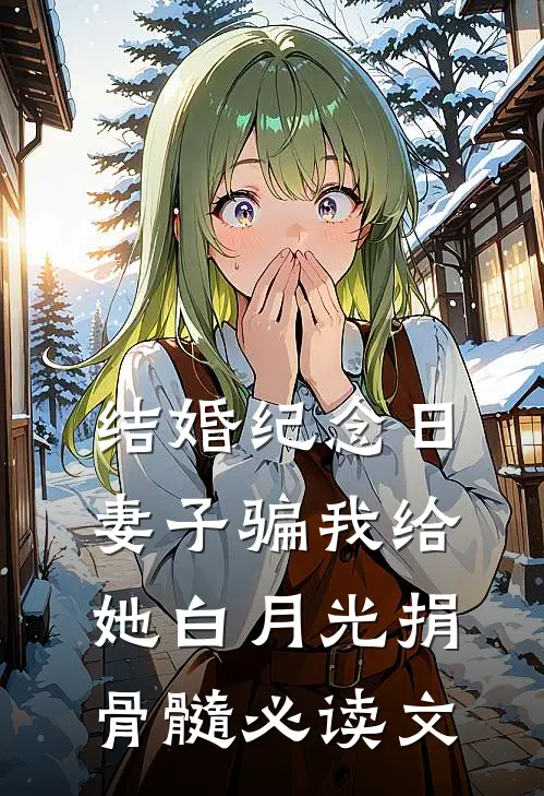 结婚纪念日，妻子骗我给她白月光捐骨髓必读文