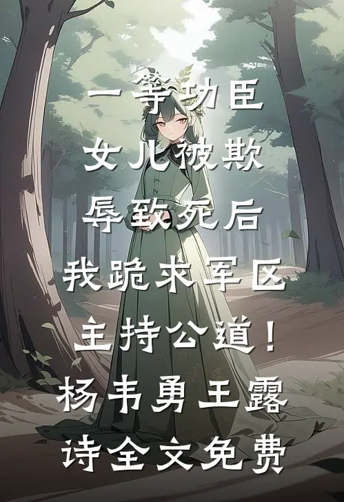 一等功臣女儿被欺辱致死后，我跪求军区主持公道！杨韦勇王露诗全文免费