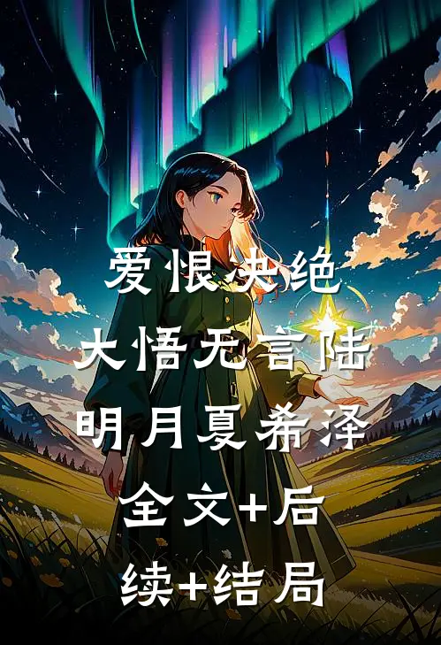 爱恨决绝，大悟无言陆明月夏希泽全文+后续+结局