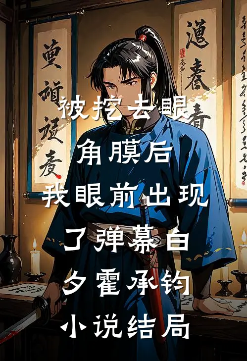被挖去眼角膜后，我眼前出现了弹幕白夕霍承钧小说结局